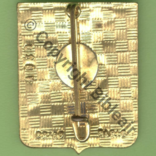 A0930 1965.75 ERV.4.93 EIRV.1.93 3.93 AUNIS ISTRES  DrP+Bol Guilloche Embouti leger Email Src.Y.GENTY 5Eur09.07 